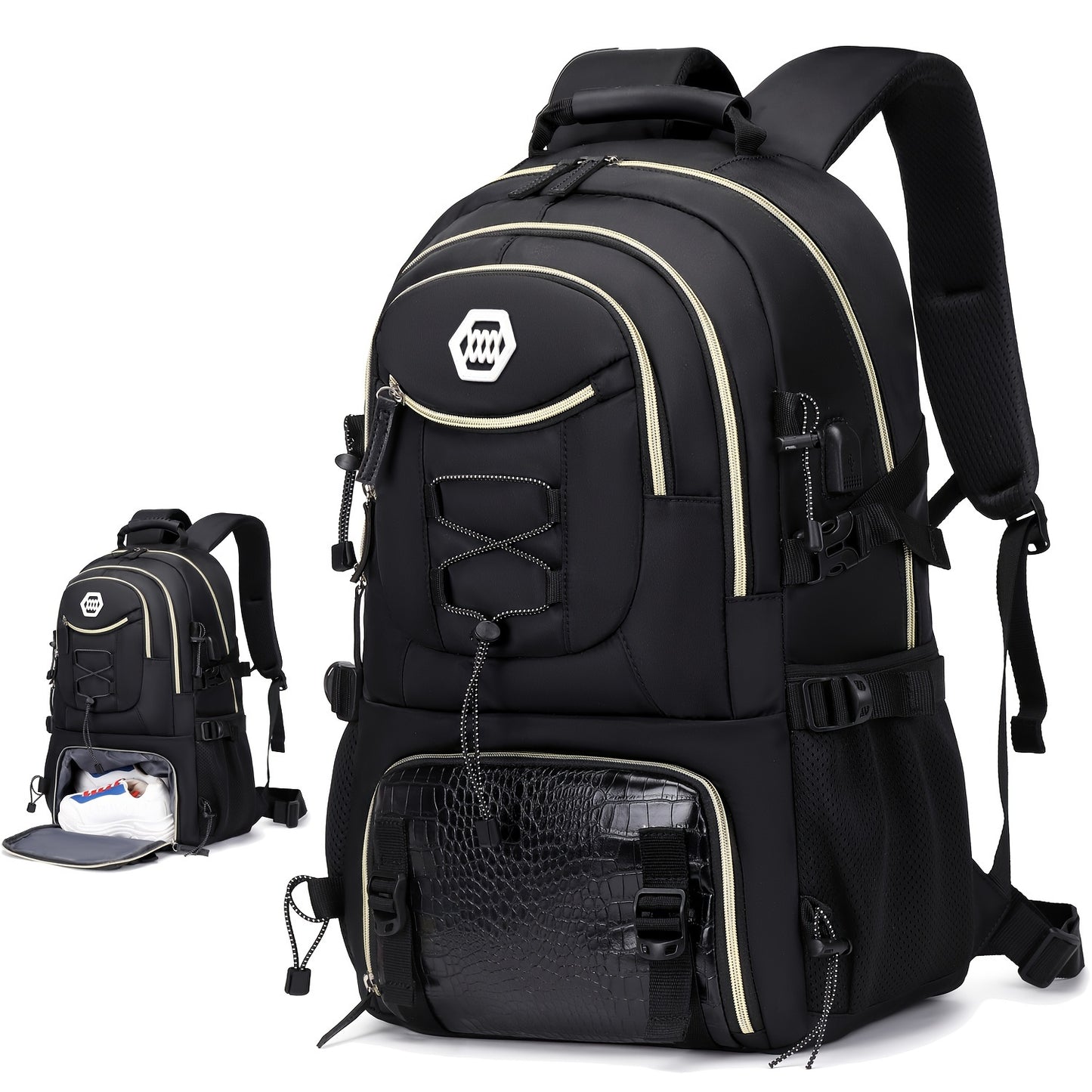 Large Capacity Travel Backpack: Versatile & Spacious - MOLUCKS