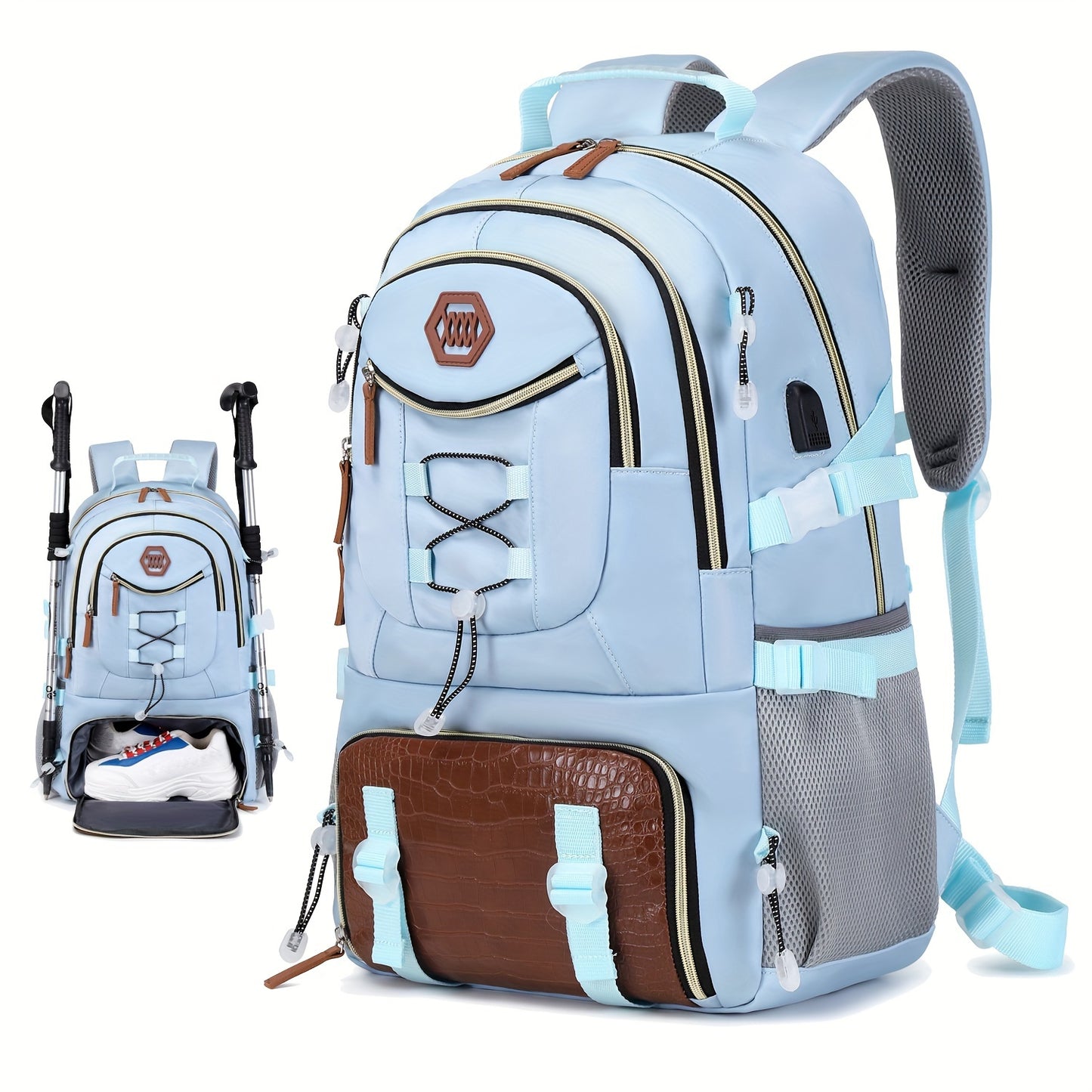 Large Capacity Travel Backpack: Versatile & Spacious - MOLUCKS