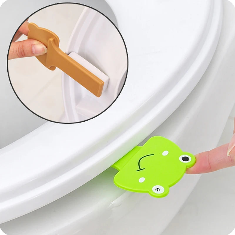 Portable Frog Toilet Seat Lifter