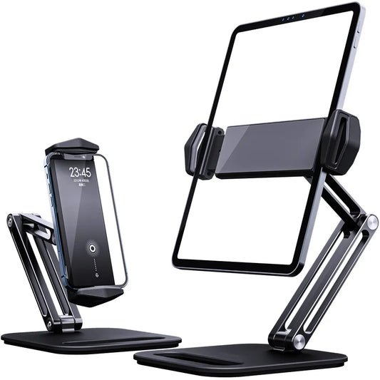 360° Rotatable Tablet & Phone Stand with Rear View Camera - MOLUCKS