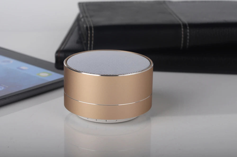 Portable Wireless Bluetooth Speaker with LED Lights and Subwoofer - MOLUCKS