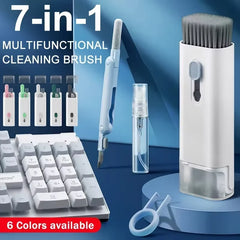 7-in-1 Keyboard & Earbuds Cleaner – All-in-One Kit for AirPods, Laptops & Headsets