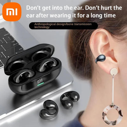 Xiaomi Bluetooth 5.3 Ear clip Earbuds: Sporty & Touch Control - MOLUCKS