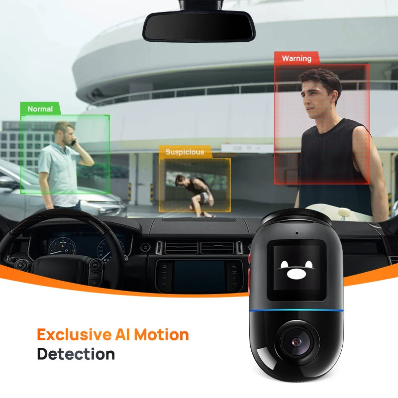 360° Dash Cam with AI, Parking Surveillance, & 4G Connectivity - MOLUCKS