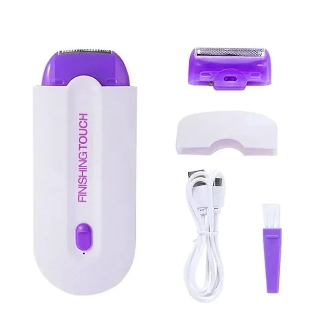 Painless Electric Epilator for Women: Portable, Rechargeable, and Safe Hair Removal - MOLUCKS