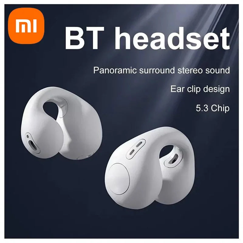 Xiaomi Bluetooth 5.3 Ear clip Earbuds: Sporty & Touch Control - MOLUCKS