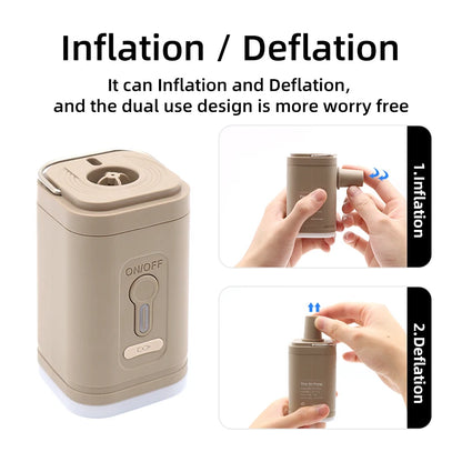 Portable Wireless Air Pump for Inflatable Items - MOLUCKS