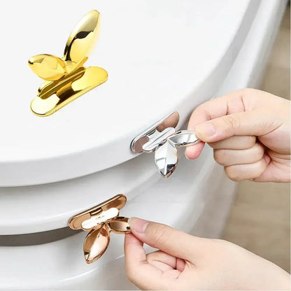 Hands-Free Toilet Seat Lifter Handle