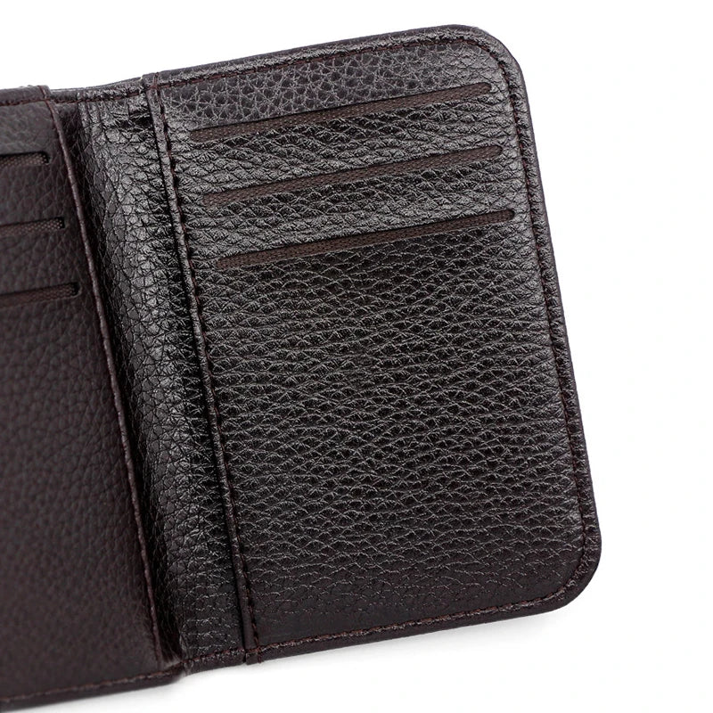 Super Slim Minimalist Leather Wallet