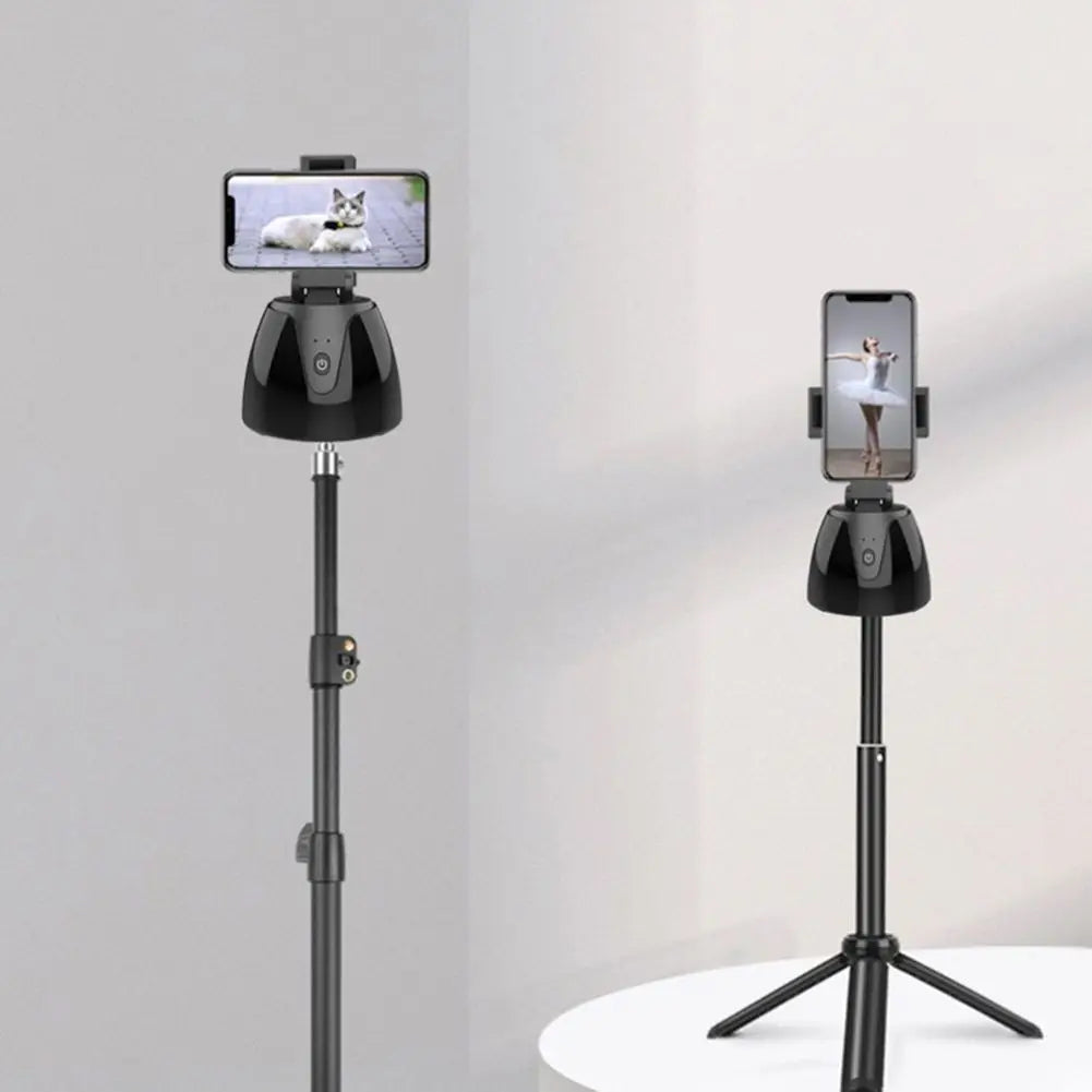 Automatic Smart Selfie Stick: 360° Rotation & Face Tracking - MOLUCKS