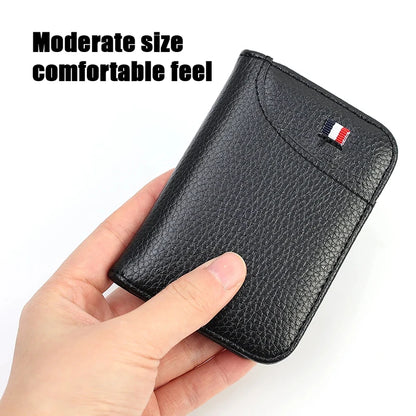 Super Slim Minimalist Leather Wallet