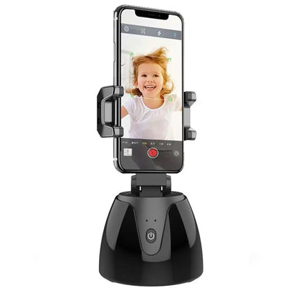 Automatic Smart Selfie Stick: 360° Rotation & Face Tracking - MOLUCKS