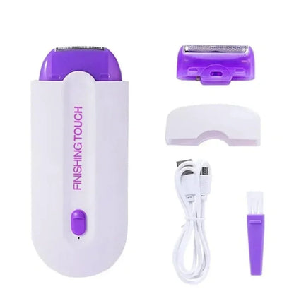 Painless Electric Epilator for Women: Portable, Rechargeable, and Safe Hair Removal - MOLUCKS