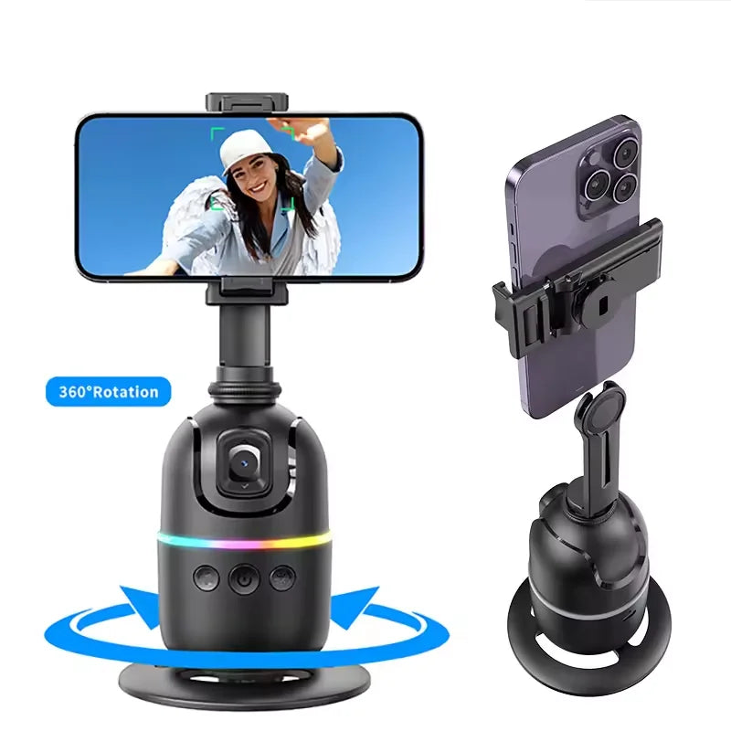 COOL DIER AI Smart Gimbal: 360° Auto Face Tracking Stabilizer - MOLUCKS