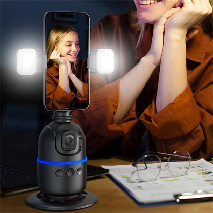 COOL DIER AI Smart Gimbal: 360° Auto Face Tracking Stabilizer - MOLUCKS