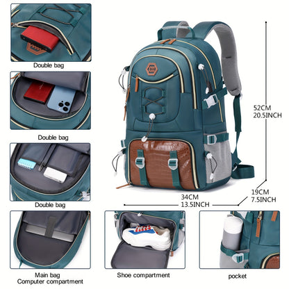 Large Capacity Travel Backpack: Versatile & Spacious - MOLUCKS