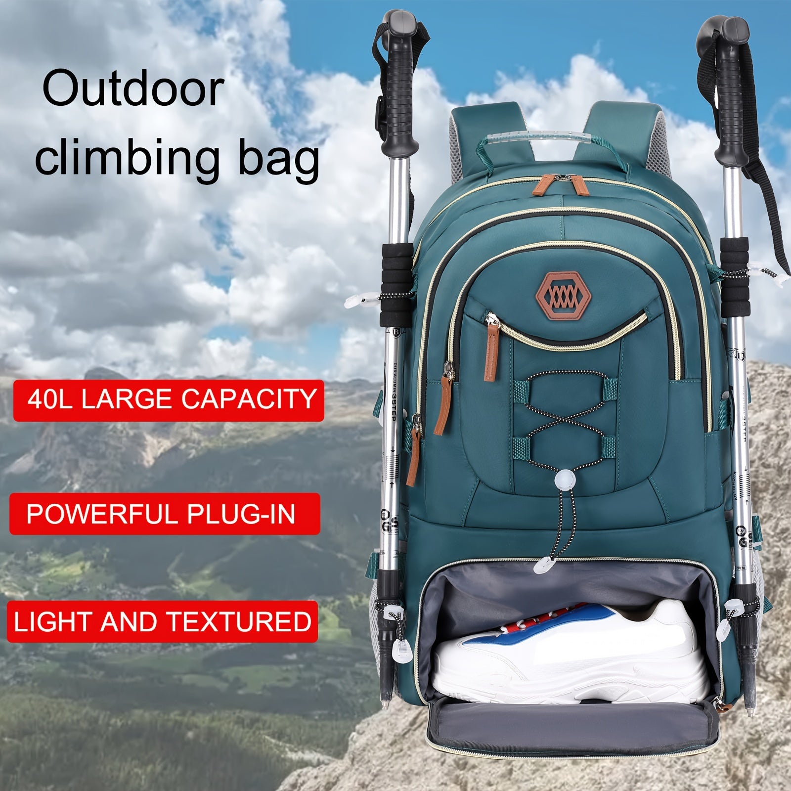 Large Capacity Travel Backpack: Versatile & Spacious - MOLUCKS